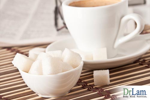 Sugar exacerbates coffee's negative effects